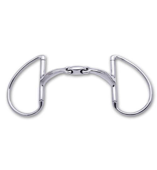 Stubben 2254 Precision Dee Ring Snaffle