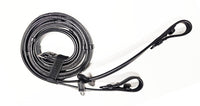 Classic Rubber Lined Leather Reins with Hand Stops