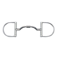 Myler 2135_ 3/8" Medium Dee without Hooks and Wide Low Ported Barrel MB 33WL