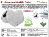 IRH Comfort Flo 3d Mesh Grip AP Saddle Pad - CLEARANCE