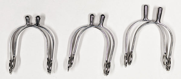 Stainless Steel POW Spurs - CLEARANCE