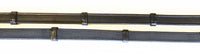 Italian Leather Dressage Bridle with Tapered Caveson