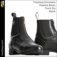Tredstep Donatello Zip Front Paddock Boot