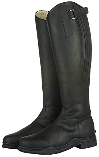 HKM Country Arctic Leather (Fleece Lined) Tall Winter Riding Boot-CLEARANCE
