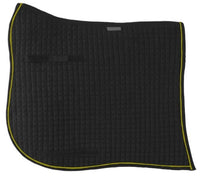 Swallow Tail Dressage Pad with Metalic Piping