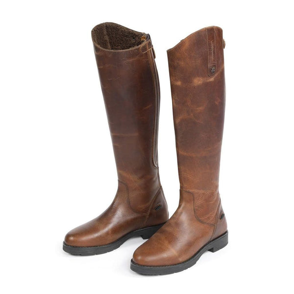Shires Ventura Leather (Fleece Lined) Tall Winter Riding Boot