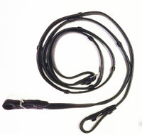 Classic Calf Wrapped Dressage Reins