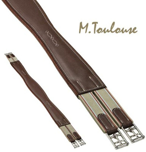 Toulouse Shaped Leather Hunter/Jumper Girth-CLEARANCE