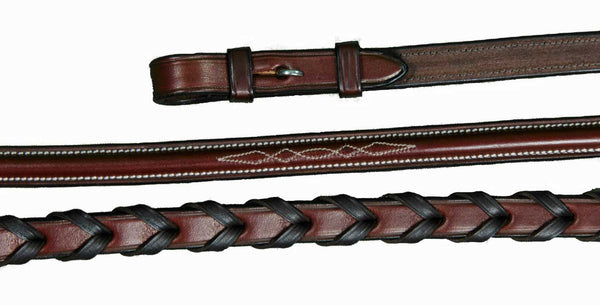 Vespucci Raised Front-Fancy Stitched Laced Reins