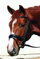 Voyager (By Vespucci) Plain Raised Snaffle with flash-CLEARANCE